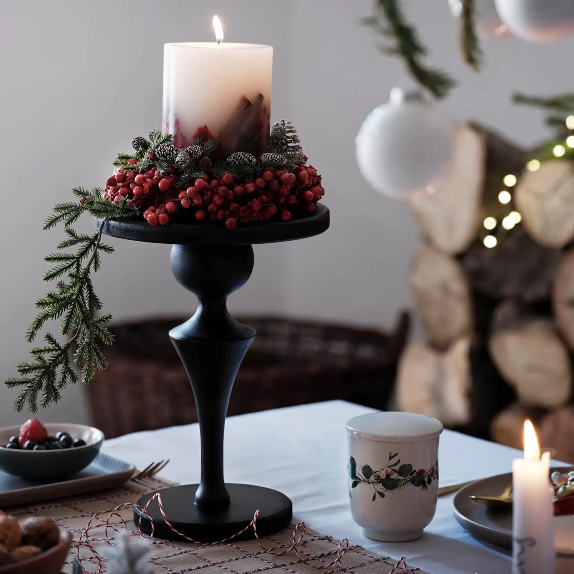 Depot Set De Décoration Porte-Bougies De Noël Rainure