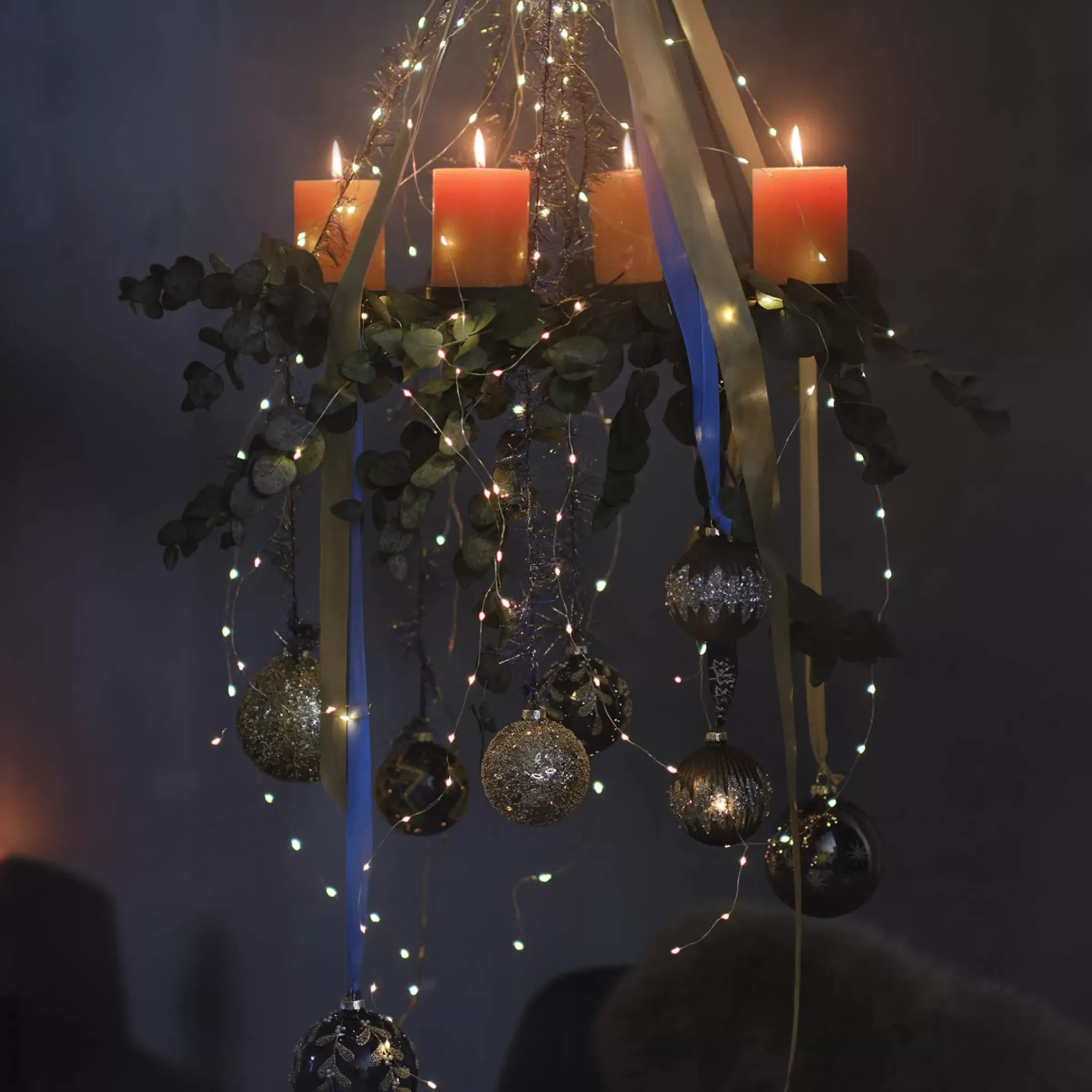 Depot Set De Décoration Porte-Bougies De Noël Glam