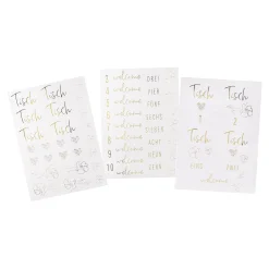Depot Set De Feuilles D'Autocollants Wedding Hot