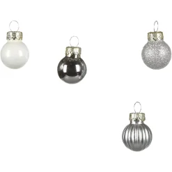 Depot Set De Mini-Boules De Noël En Verre