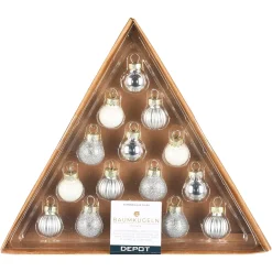 Depot Set De Mini-Boules De Noël En Verre