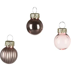 Depot Set De Mini-Boules De Noël En Verre