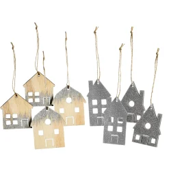 Depot Set De Pendentifs Décoratifs Houses