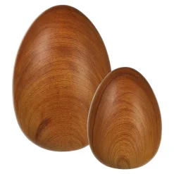 Depot Set D'Objets Deco Oeuf Bois Store