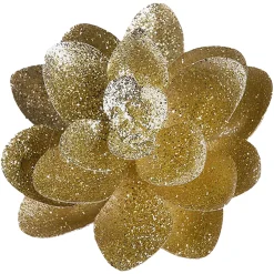 Depot Succulente Artistique Scintillante Sur Clip