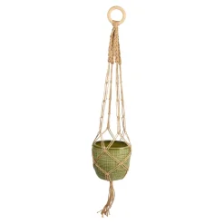 Depot Suspension En Jute Pour Pots De Plantes Cheap