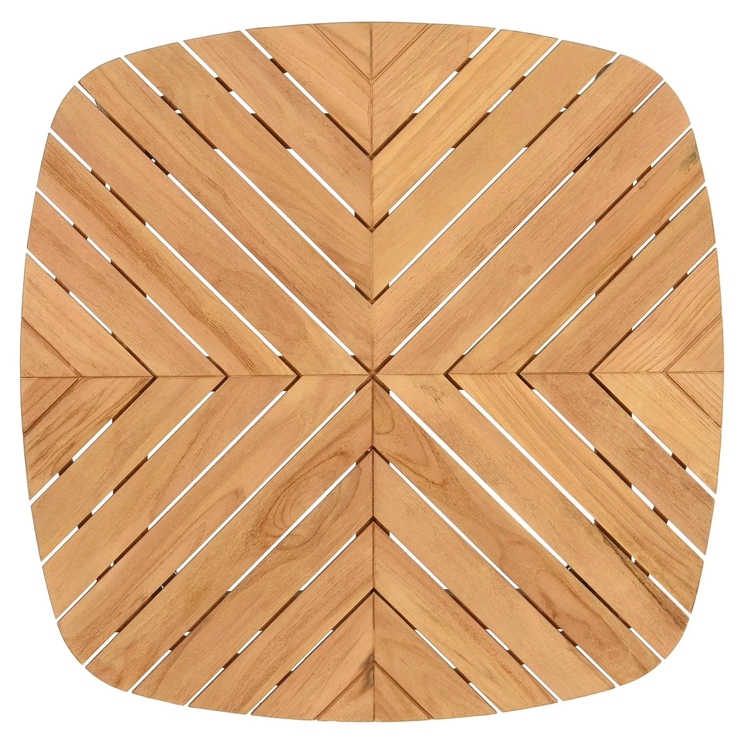 Depot Table De Salon D'Exterieur Jil En Teck Discount