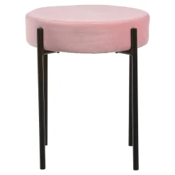 Depot Tabouret En Velours Ilka Shop