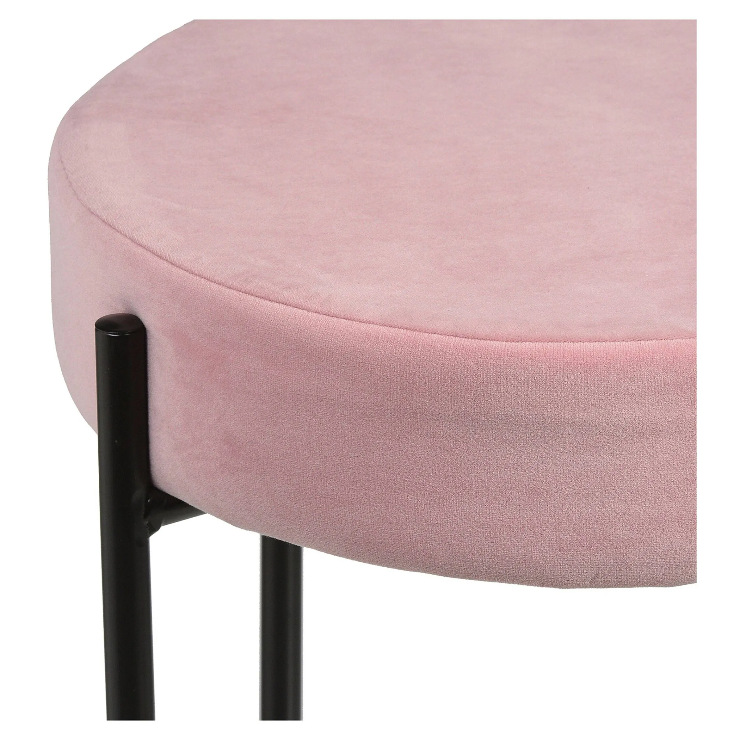 Depot Tabouret En Velours Ilka Shop