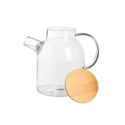 Depot Theiere Avec Couvercle En Bambou Best