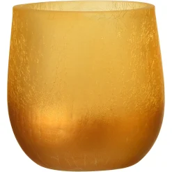 Depot Verre A Bougie A Chauffe-Plat Cracked Matt